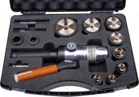 Electrician's set complete with hydraulic pump and cutters for stainless steel tristar more
