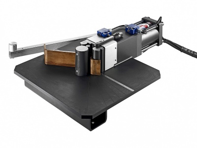 Hydraulic bending machine for electrician panel builder for copper bars 125mm